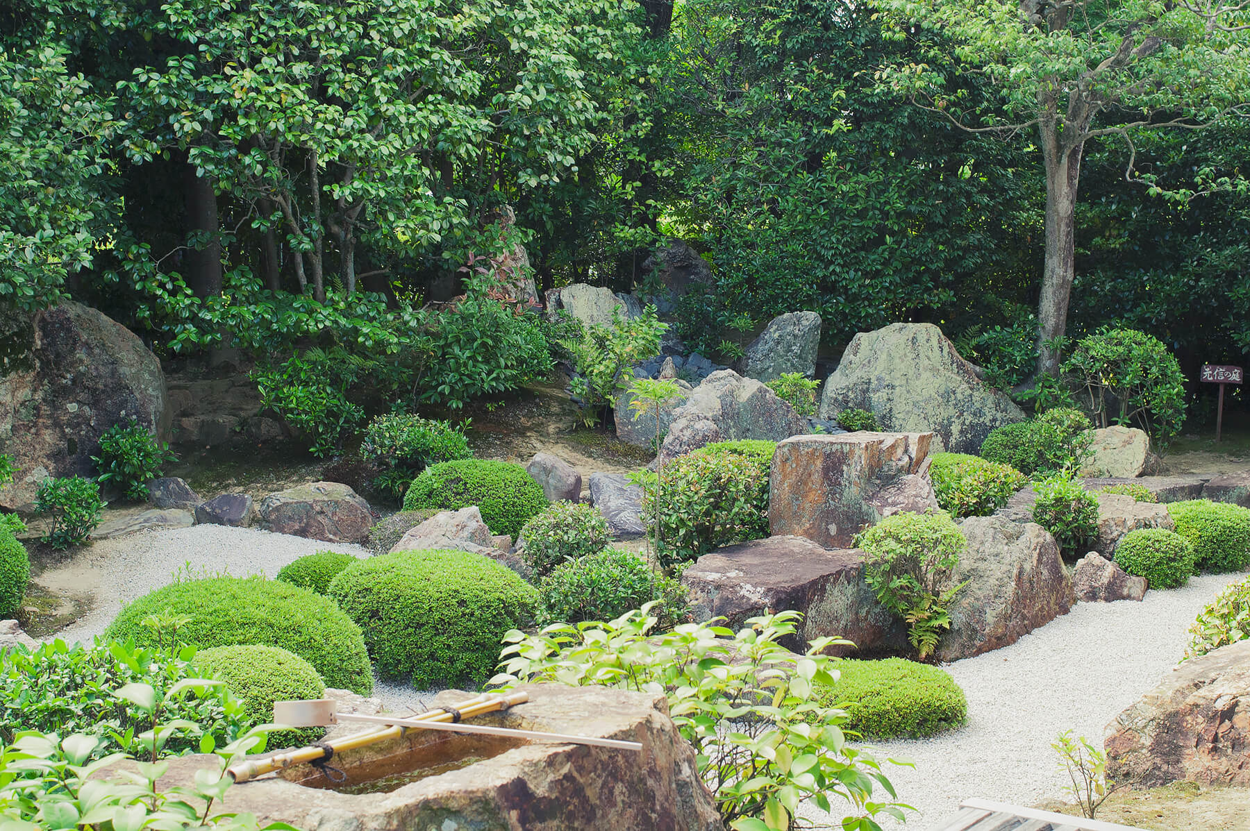 
          京都「妙心寺退蔵院」の庭園写真2
      